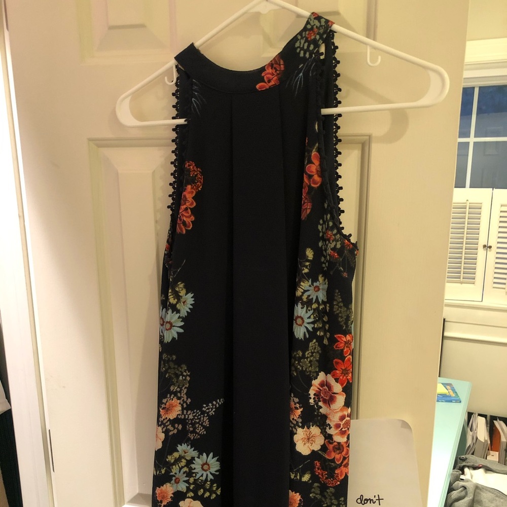 Casual Navy Dress